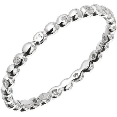 Evolution Group - Pavona Inel minimalist din argint cu zirconii 15005.1 crystal 55 mm Evolution Group - Pavona Inel minimalist din argint cu zirconii 15005.1 crystal 55 mm
