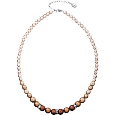Evolution Group - Pavona Colier cu perle 32005.3 brown Evolution Group - Pavona Colier cu perle 32005.3 brown