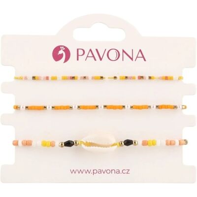 Evolution Group - Pavona Set de brățări colorate 53018.3 Evolution Group - Pavona Set de brățări colorate 53018.3