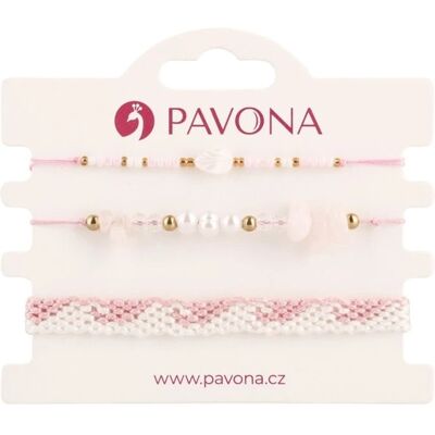 Evolution Group - Pavona Set de brățări colorate 53021.3 Evolution Group - Pavona Set de brățări colorate 53021.3