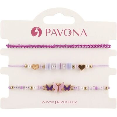 Evolution Group - Pavona Set de brățări colorate 53024.3 Evolution Group - Pavona Set de brățări colorate 53024.3