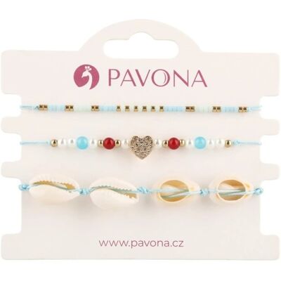 Evolution Group - Pavona Set de brățări colorate 53031.3 Evolution Group - Pavona Set de brățări colorate 53031.3