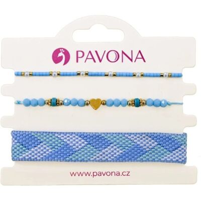 Evolution Group - Pavona Set de brățări colorate 53033.3 Evolution Group - Pavona Set de brățări colorate 53033.3