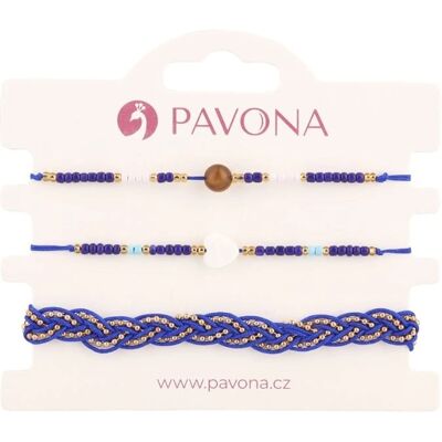 Evolution Group - Pavona Set de brățări colorate 53044.3 Evolution Group - Pavona Set de brățări colorate 53044.3