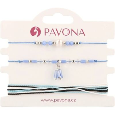 Evolution Group - Pavona Set de brățări colorate 53045.3 Evolution Group - Pavona Set de brățări colorate 53045.3