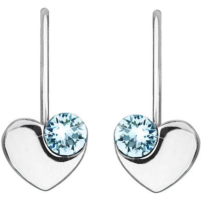 Evolution Group - Pavona Cercei inimioare cu cristale Swarovski 31299.3 Evolution Group - Pavona Cercei inimioare cu cristale Swarovski 31299.3