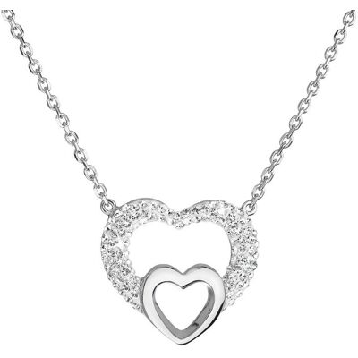Evolution Group - Pavona Colier din argint inimă cu cristal Swarovski 32032.1 Evolution Group - Pavona Colier din argint inimă cu cristal Swarovski 32032.1