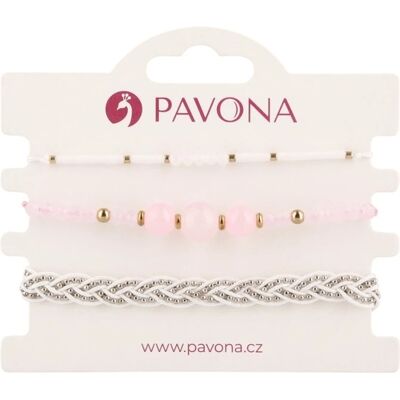 Evolution Group - Pavona Set de brățări colorate 53012.3 Evolution Group - Pavona Set de brățări colorate 53012.3