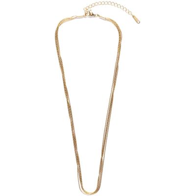 Emily Westwood Colier elegant placat cu aur pentru femei Paislee EWN24002G Emily Westwood Colier elegant placat cu aur pentru femei Paislee EWN24002G