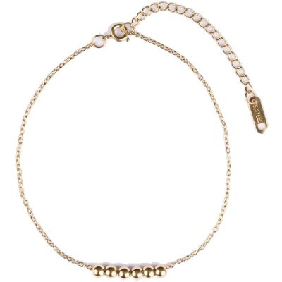 Emily Westwood Brățară minimalistă din oțel placat cu aur EWA250366G Emily Westwood Brățară minimalistă din oțel placat cu aur EWA250366G