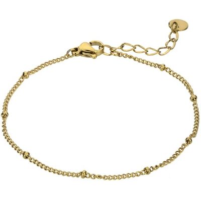 Emily Westwood Brățară delicată din oțel placată cu aur Paige EWB23073G Emily Westwood Brățară delicată din oțel placată cu aur Paige EWB23073G
