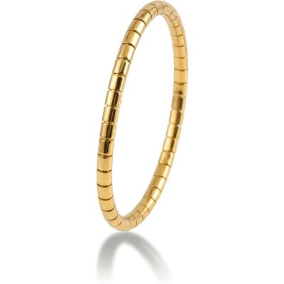 Emily Westwood Brățară masivă placată cu aur pentru femei Clara EWB250403G Emily Westwood Brățară masivă placată cu aur pentru femei Clara EWB250403G