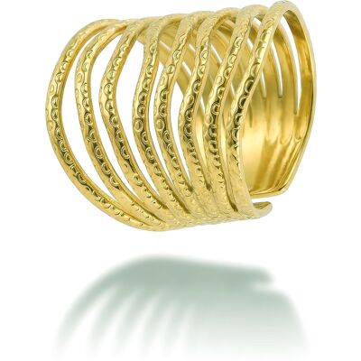 Emily Westwood Inel elegant deschis cu mai multe rânduri Olivia EWR260791G Emily Westwood Inel elegant deschis cu mai multe rânduri Olivia EWR260791G