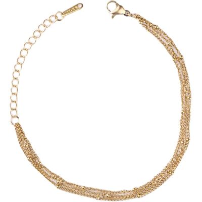 Emily Westwood Brățară triplă placată cu aur Myelisse EWB250358G Emily Westwood Brățară triplă placată cu aur Myelisse EWB250358G