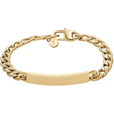 Fossil Brățară din oțel placată cu aur pentru femei Ellis JF04967710 Fossil Brățară din oțel placată cu aur pentru femei Ellis JF04967710