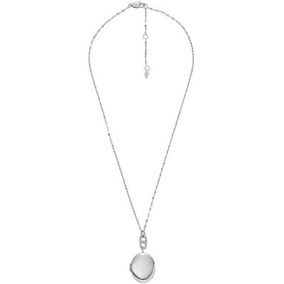 Fossil Colier elegant din oțel cu medalion Heritage Locket JF04426710 Fossil Colier elegant din oțel cu medalion Heritage Locket JF04426710