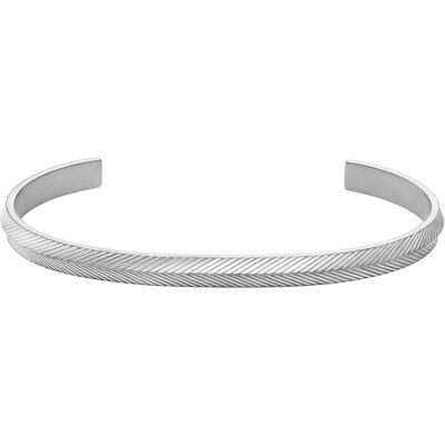 Fossil Brățară elegantă din oțel pentru bărbați Harlow JF04566040 Fossil Brățară elegantă din oțel pentru bărbați Harlow JF04566040