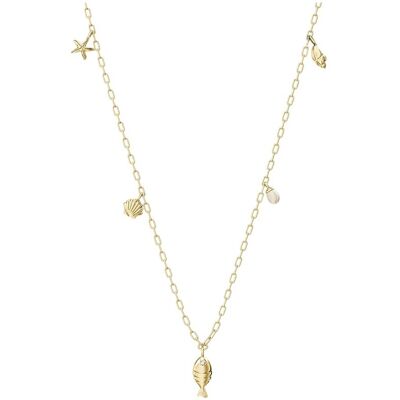 Fossil Colier fin placat cu aur Sutton By The Sea JA7317710 Fossil Colier fin placat cu aur Sutton By The Sea JA7317710