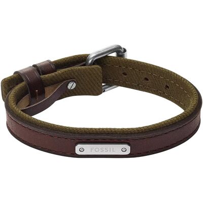 Fossil Brățară din piele pentru bărbați Everett JA7315998 Fossil Brățară din piele pentru bărbați Everett JA7315998