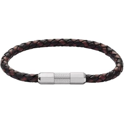Fossil Brățară din piele pentru bărbați JF04918040 Fossil Brățară din piele pentru bărbați JF04918040