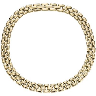 Fossil Colier masiv pentru femei placat cu aur Arden JF04783710 Fossil Colier masiv pentru femei placat cu aur Arden JF04783710