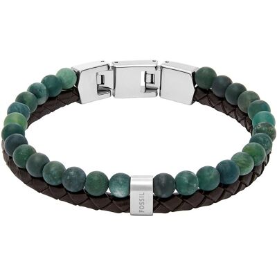 Fossil Brățară modernă dublă pentru bărbați JF04854040 Fossil Brățară modernă dublă pentru bărbați JF04854040