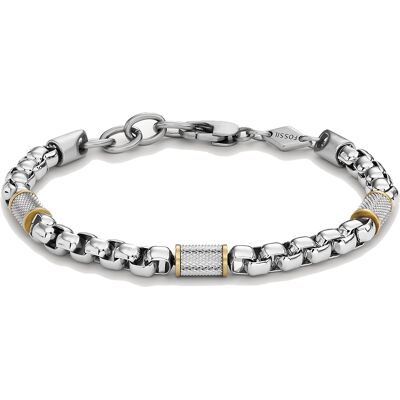 Fossil Brățară modernă din oțel All Stacked Up JF04138998 Fossil Brățară modernă din oțel All Stacked Up JF04138998