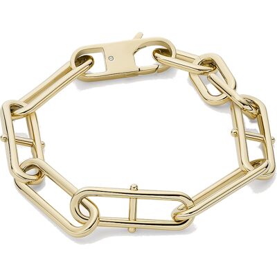 Fossil Brățară modernă din oțel placată cu aur Heritage JF04234710 Fossil Brățară modernă din oțel placată cu aur Heritage JF04234710