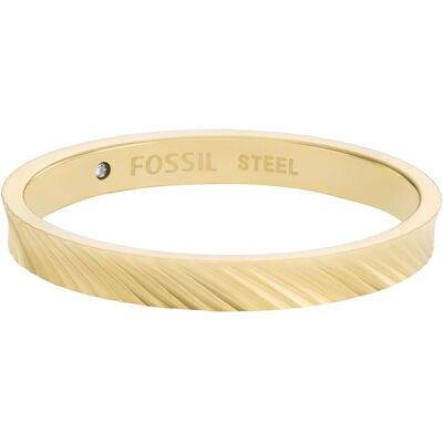 Fossil Inel modern placat cu aur Harlow JF04756710 59 mm Fossil Inel modern placat cu aur Harlow JF04756710 59 mm