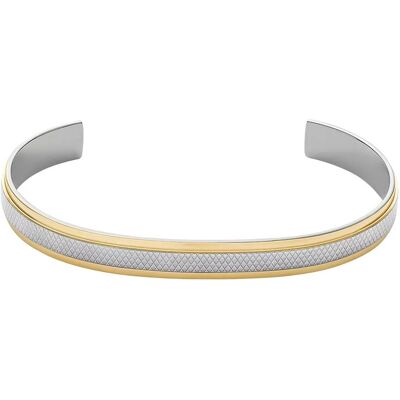Fossil Brățară solidă deschisă pentru bărbați Knox JF04916998 Fossil Brățară solidă deschisă pentru bărbați Knox JF04916998