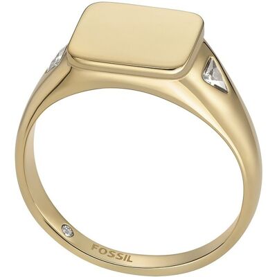 Fossil Inel din oțel placat cu aur pentru femei Ellis JF04791710 54 mm Fossil Inel din oțel placat cu aur pentru femei Ellis JF04791710 54 mm