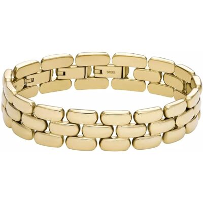 Fossil Brățară din oțel placată cu aur Arden JF04784710 Fossil Brățară din oțel placată cu aur Arden JF04784710