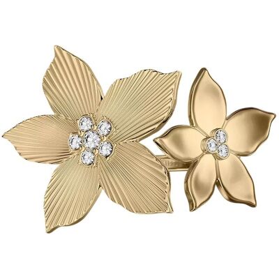 Fossil Inel deschis placat cu aur – Flori Sutton JF04974710 60 mm Fossil Inel deschis placat cu aur – Flori Sutton JF04974710 60 mm