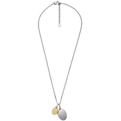 Fossil Colier bicolor pentru bărbați cu pandantive JF04850998 Fossil Colier bicolor pentru bărbați cu pandantive JF04850998