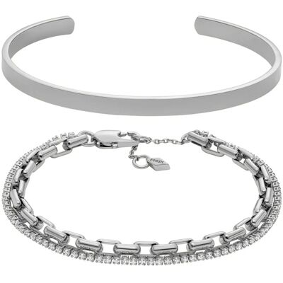 Fossil Set de brățări decente pentru femei JGFTSET1104 Fossil Set de brățări decente pentru femei JGFTSET1104