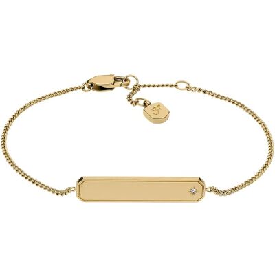 Fossil Brățară stilată placată cu aur Sadie JF04928710 Fossil Brățară stilată placată cu aur Sadie JF04928710