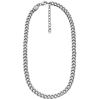 Fossil Colier distinctiv din oțel pentru bărbați Ellis JF04614040 Fossil Colier distinctiv din oțel pentru bărbați Ellis JF04614040