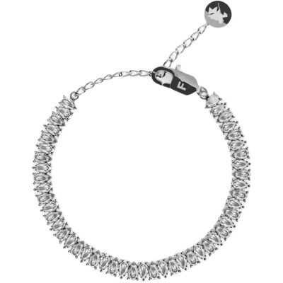 Furiosa Brățară strălucitoare din oțel cu zircon Gatsby SB-GATSBY-S Furiosa Brățară strălucitoare din oțel cu zircon Gatsby SB-GATSBY-S
