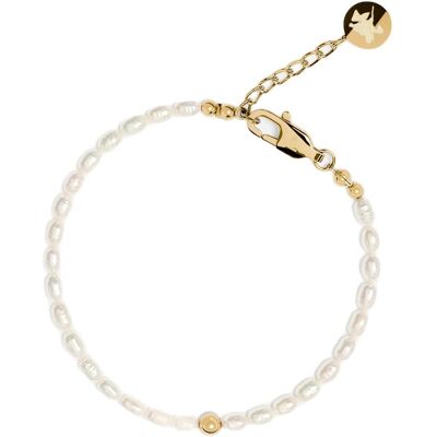 Furiosa Brățară elegantă cu perle Pearl Spark SB-SPARK-G Furiosa Brățară elegantă cu perle Pearl Spark SB-SPARK-G