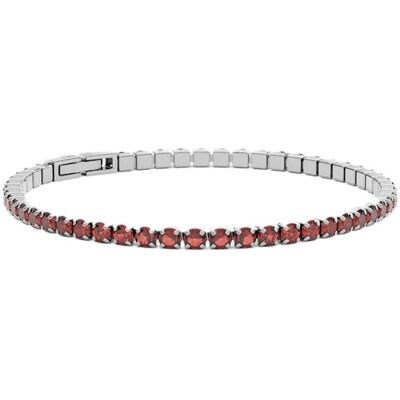Furiosa Brățară de tenis cu cristale roșii Swarovski SB-CHERRYTENNIS-S 16 cm Furiosa Brățară de tenis cu cristale roșii Swarovski SB-CHERRYTENNIS-S 16 cm