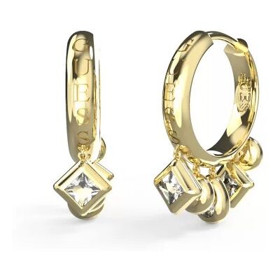 Guess Cercei strălucitori placați cu aur cu zirconi Tiny Dancer JUBE04648JWYGT/U Guess Cercei strălucitori placați cu aur cu zirconi Tiny Dancer JUBE04648JWYGT/U