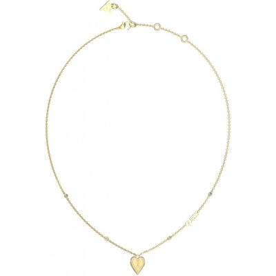 Guess Colier pentru femei placat cu aur Love Me Tender JUBN03241JWYGT/U Guess Colier pentru femei placat cu aur Love Me Tender JUBN03241JWYGT/U