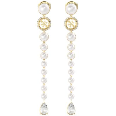 Guess Cercei lungi cu perle sintetice Tiny Pearly JUBE05578JWYGT/U Guess Cercei lungi cu perle sintetice Tiny Pearly JUBE05578JWYGT/U