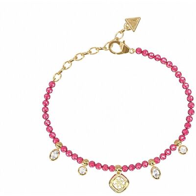 Guess Brățară placată cu aur Jaipur Splendor JUBB06145JWYGFC 18,4 cm Guess Brățară placată cu aur Jaipur Splendor JUBB06145JWYGFC 18,4 cm