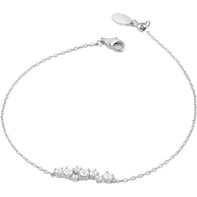 Guess Brățară elegantă din argint Jardin JSBB04461JWYG 18.5 cm Guess Brățară elegantă din argint Jardin JSBB04461JWYG 18.5 cm