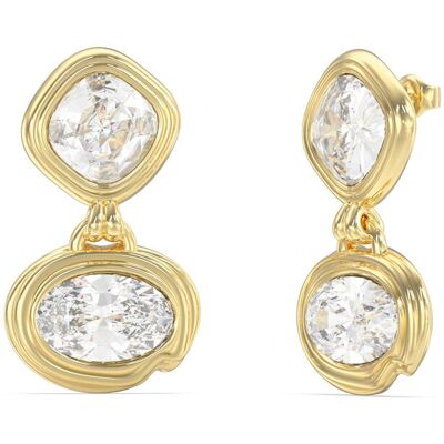 Guess Cercei eleganți suspendați cu cristale Mamounia JUBE05313JWYGT/U Guess Cercei eleganți suspendați cu cristale Mamounia JUBE05313JWYGT/U