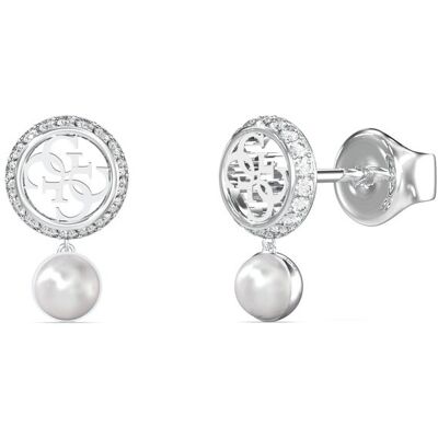 Guess Cercei fashion din oțel cu o perlă Tiny Pearly JUBE05517JWRHT/U Guess Cercei fashion din oțel cu o perlă Tiny Pearly JUBE05517JWRHT/U