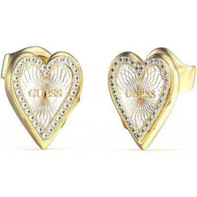 Guess Cercei frumoși bicolori Love Me Tender JUBE03237JWYGRHT/U Guess Cercei frumoși bicolori Love Me Tender JUBE03237JWYGRHT/U