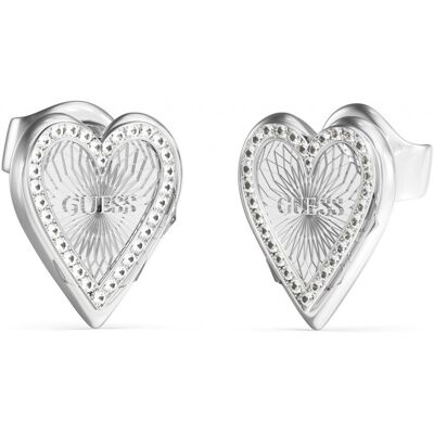 Guess Cercei frumoși din oțel Love Me Tender JUBE03237JWRHT/U Guess Cercei frumoși din oțel Love Me Tender JUBE03237JWRHT/U
