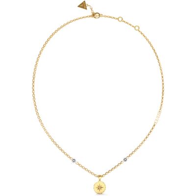 Guess Colier modern aurit Monete JUBN02201JWYGT/U Guess Colier modern aurit Monete JUBN02201JWYGT/U